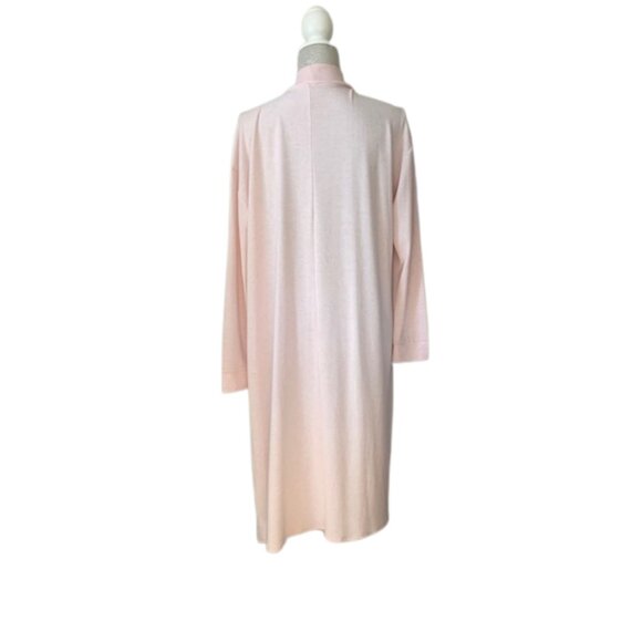 1 STATE Drape Front Cardigan in Light Pink, Size LARGE. - Picture 9 of 14